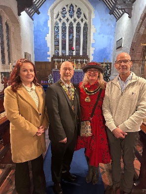 Community fundraising event photograph
