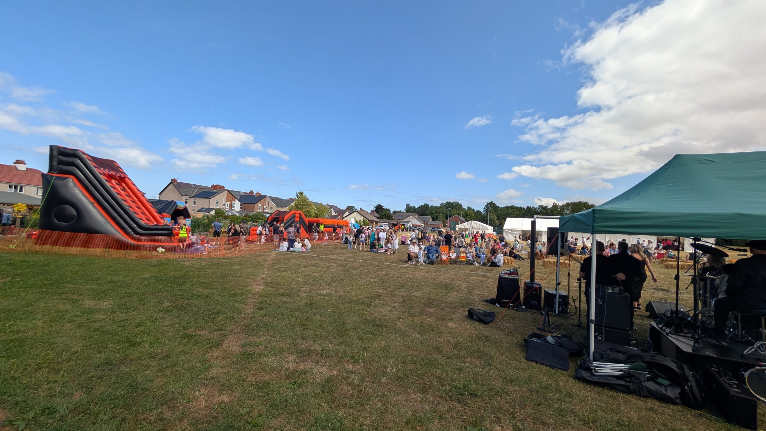 Volunteer Fair and Picnic in the Park with inflatables and entertainment