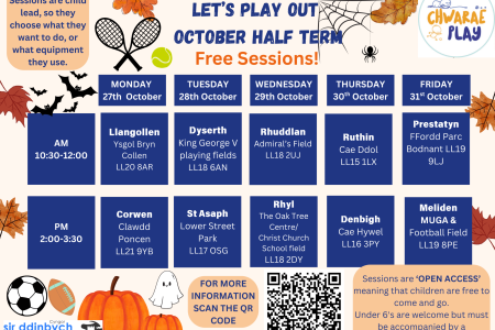 English october half term timetable