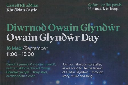 Rhuddlan Castle Event Poster - 16.09.23 - 1